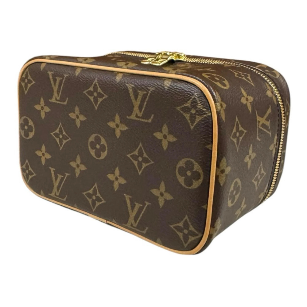 LOUIS VUITTON Brown Monogram Canvas Pouch - Picture 5 of 9